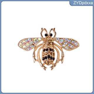 4 piezas de perlas de abeja plana de metal adornos diy clip de pelo