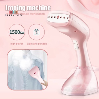 Handheld Garment Fabric Steamer 15s Quick Heat Portable Clothes Steam Ironing Machine with 2 Removable Attachments 1500W