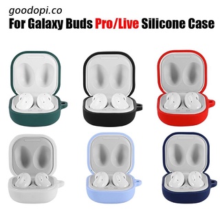 g.co Anti-fall Soft Washable Dust-proof Protective Cover Silicone Case for S-AMSUNG Galaxy-Buds Pro/Live Wireless Earphone