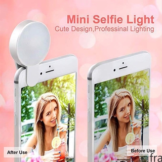 anillo de luz para selfie y fotos flash celular bloggers franangel