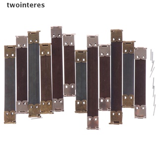 [twointeres] 10 piezas de metal interno marco cierre de bloqueo para bolso interno flex bolso mango diy [twointeres]