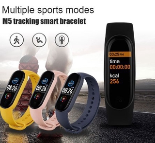 Novo M5 Smart Watch Hombres Mujeres Monitor De Ritmo Cardíaco Presión Arterial Fitness Tracker Smartwatch Band 5 Reloj Deportivo Para IOS Android (1)