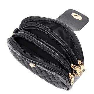 ! ¡louis Vuitton! Moda tendencia estilo de un hombro cruzado bolso de la moda de tres capas de las mujeres de la bolsa de la cadena (8)