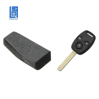 1 transpondedor de llave de coche en blanco Id46 PCF7936 transpondedor Chip y 1 llave remota Fob caso Shell Mhz Id46 Chip