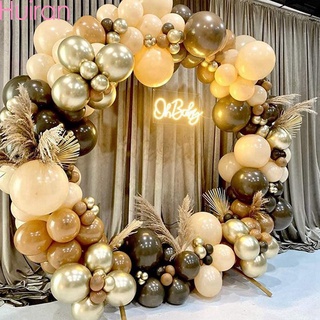 102 pzs kit de arco de globos café marrón decoración de cumpleaños decoraciones de fiesta guirnalda de látex globos para decoración de cumpleaños