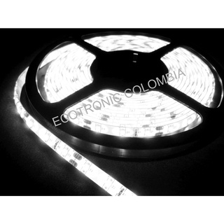 Cinta Led 5050 12V 5mts Resistente Agua Siliconada Tira Luz Luces LEDs Iluminación 60LED/mt (1)
