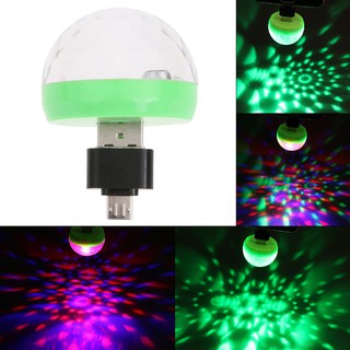 Mini USB Disco Luz Portátil Hogar Fiesta Karaoke LED Decoraciones [Mis]