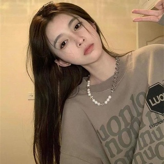 Suéter Coreano retro Moda Suelta (4)