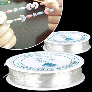 Emilee herramientas de abalorios cuerda de cuerda de joyería de hilo elástico collar pulsera DIY artesanía cristal