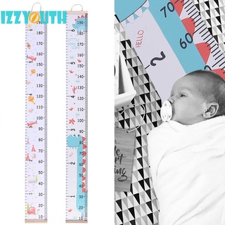 Izz Baby*bebé de dibujos animados de medida de altura regla niño niño pared colgante de crecimiento gráfico decoración