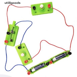 utiligoods niños circuito básico electricidad kit de aprendizaje física juguetes educativos venta caliente (1)