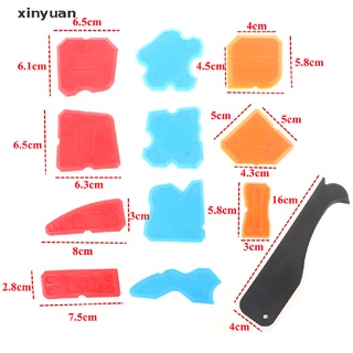 [xinyuan] 4 piezas raspador de cemento sellador removedor de lechadas para acabado del hogar herramientas de caulking. (9)