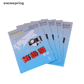snowspring 50 hojas suave lente de cámara óptica limpieza de tejidos toallitas de papel limpio folleto co