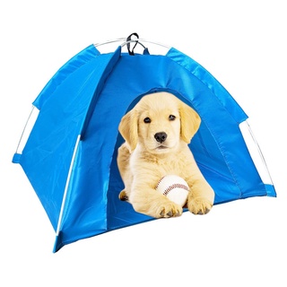 [omeo] interior al aire libre casa transpirable lavable mascota cachorro perrera perro gato tienda plegable (1)