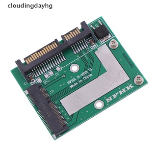 [Cloudingdayhg] mSATA SSD to 2.5'' SATA 6.0gps adapter converter card module board mini pcie ssd Popular Goods