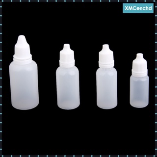 DROPS 10 lote mini botellas vacías gotero solventes de aceite líquido gotas contenedor
