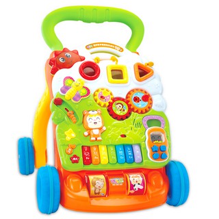 baby walker cochecito multifuncional música juguete con tanque de agua bebé educación temprana rompecabezas