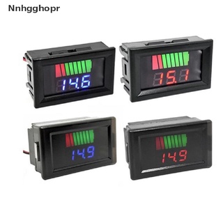 [nnhgghopr] 12v 24v 60v 72v batería indicador de capacidad de plomo ácido potencia coche voltímetro digital venta caliente