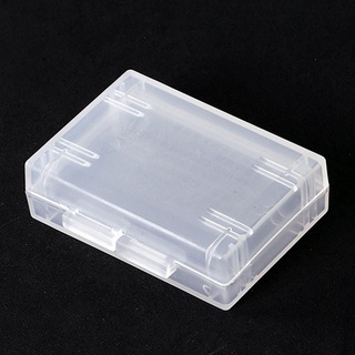 oemooo nueva cubierta de almacenamiento de plástico duro caja de batería protectora transparente organizador de batería titular útil cámara caso (9)