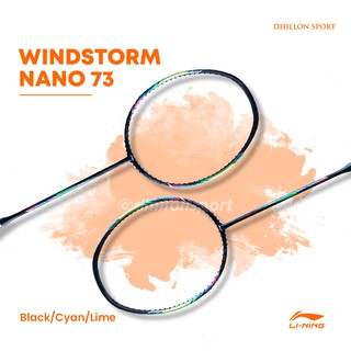 Windstorm 73 - raqueta de forro de bádminton, raqueta LI NING WS 73, WS73 (3)