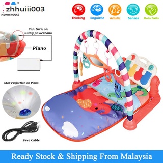 Zhihui Baby Toys colorido Musical Play Gym Playgym alfombra de juego