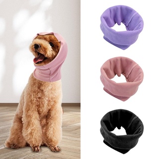 Sombrero para perros perro aseo orejeras caliente a prueba de ruido invierno tela a prueba de viento mascota accesorios S8Y8