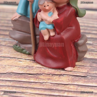 {jitinayuan} belén de cristo de jesús adorno regalos belén escena artesanías pesebres figuritas (4)