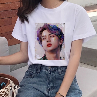 Camiseta De Mujer A Prueba De Balas De La Liga Juventud Impresión Ms . Ropa JIN SUGA J HOPE JIMIN V JUNGKOOK Top