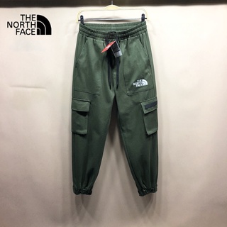 the north face 100% original tejido tejido bordado tridimensional bolsillo cargo pantalones