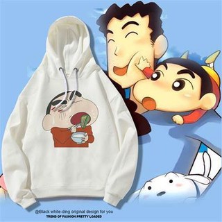 Crayon Shin-Chan ropa de los niños Nohara Shinnosuke Anime periférico suéter de los hombres y las mujeres de manga larga chaqueta padre-hijo desgaste otoño