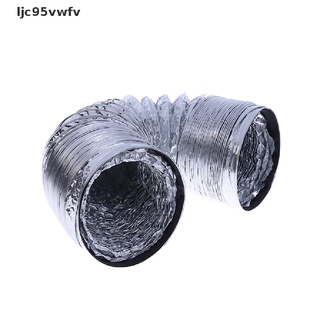 ljc95vwfv 4 pulgadas ventilador de aluminio tubo de ventilación de aire manguera flexible conducto de escape 1,5 m venta caliente