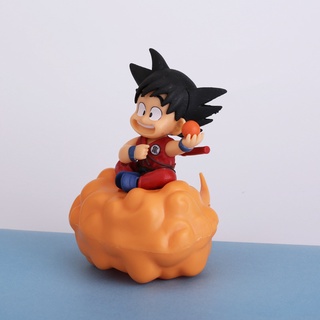 Anime Dragon Ball Figura Infancia Son Goku Modelo De Juguete Lindo Muñeca Juguetes De Regalo 10CM