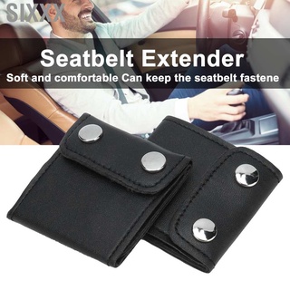Sixxx 2 piezas ajustadores de cinturón de seguridad Universal para vehículos/cubiertas de seguridad para automóvil (8)