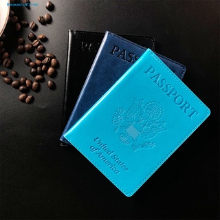 B Slim pasaporte cartera Unisex tarjeta pasaporte cubierta cartera resistente al desgaste para mujeres hombres