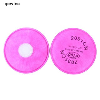 qowine 2pcs 2091 filtro de partículas p100 para 5000 6000 7000 series facepiece respirator co