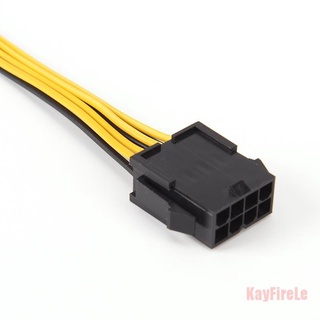 Kayfirele PCI-E - Cable de extensión de alimentación para PCI Express (8 pines, 8 pines, tarjeta de Video Fr)