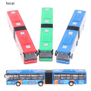 1 : 64 18cm Metal Diecast Modelo De Autobús Coches Juguetes Tire Hacia Atrás Vehículo Para Niños (8)