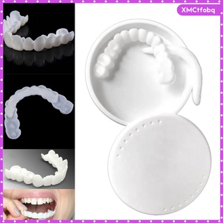 broche de silicona en dientes postizas inferiores, carillas dentales, dentaduras dentales
