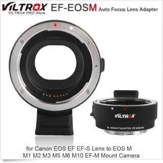 Ef-Eos-M adaptador electrónico de lente de enfoque automático para Canon EOS EF EF-S a EOS M M1 M2 M3 M5