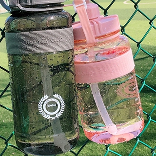 crb 1.5l/2l botella de agua de gran capacidad libre de bpa botellas deportivas botella de beber al aire libre portátil hervidor