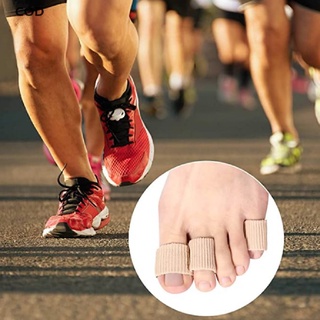 [cod] nuevo tubo de gel de tela vendaje del dedo del pie protector de pies alivio del dolor cuidado del pie caliente (2)
