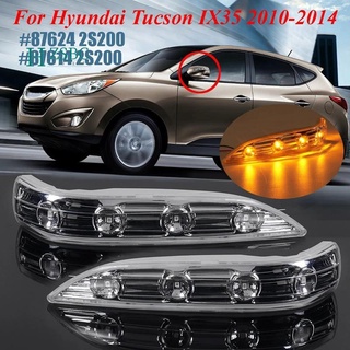 For Hyundai Tucson IX35 2010-2014 Car Side Rearview Mirror Lamp LED Turn Signal Indicator Lights 876142S200