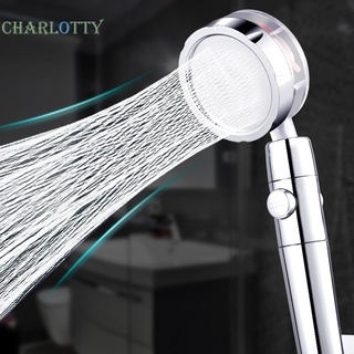[cha] Cabezal de ducha en Spray de alta presión para ahorro de agua SPA lluvia Turbo cabezal de ducha