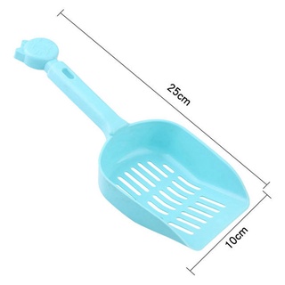 1 pza pala de arena útil para gatos/herramienta de limpieza para mascotas/cuchara de plástico (6)