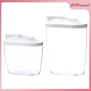 Clear Large Food Storage Container Cereal Dry Food Dry Food Grain Pasta (2)
