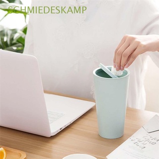 schmiedeskamp mini papelera creativo papelera cesta de basura mesa de escritorio para oficina escritorio coche hogar plástico de alta calidad artículos barril/multicolor