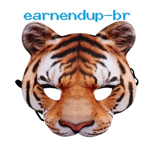 Earnindup.br funda De Eva Realista Decorativa en forma De Tigre Para decoración De Halloween/artículos De fiesta