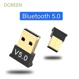Doreen para Windows 7/8/10 PC portátil Bluetooth adaptadores receptor de Audio Bluetooth transmisor inalámbrico Mini USB receptor de música Bluetooth altavoz adaptador/Multicolor (1)
