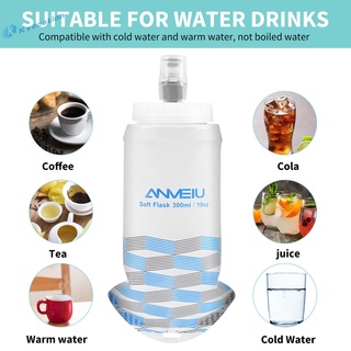 Kvecation botella de agua plegable al aire libre libre de BPA ligero viaje botella de agua (3)