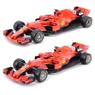 Bburago 1 : 43 2018 Ferrari Team SF71H # 5 7 F1 Racing Formula Coche Estático Die Fundido Vehículos Coleccionables Modelo De Juguetes
